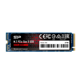 เอสเอสดี เอ็มดอททู SILICON POWER SSD A80 256GB M.2 2280 PCIE 3.0 WARRANTY 5Y