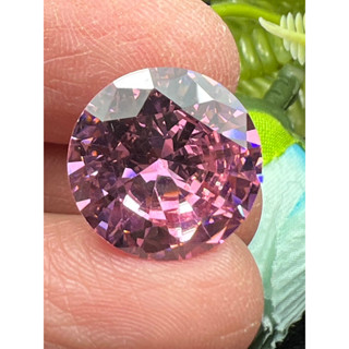 cz Diamond pink 15.00mm 1 pieces