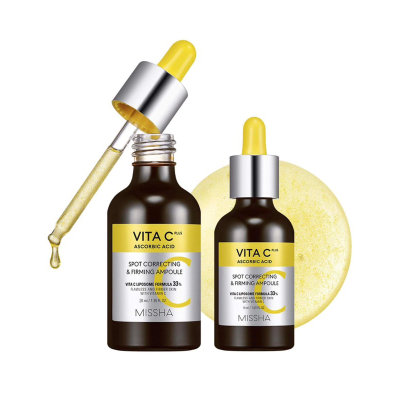 เซรั่ม Vita C Ascosbic abic ampoule, Vita C plue Spot, Vita C Eraser Cream