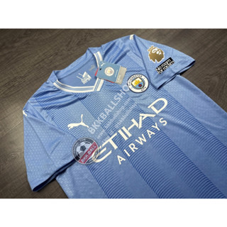 [Player] - เสื้อฟุตบอล แมนซิตี้ Home เหย้า 2023/24 เกรดนักเตะ พร้อมอาร์มพรีเมียร์ลีค No Room