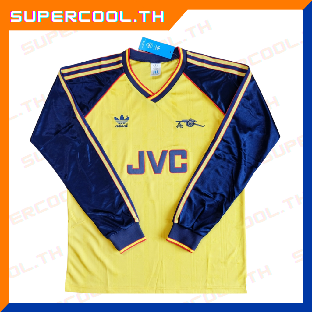 Arsenal 1988/89 Home Jersey เสื้ออาร์เซนอลแขนยาว เสื้ออาร์เซนอลย้อนยุคแขนยาว