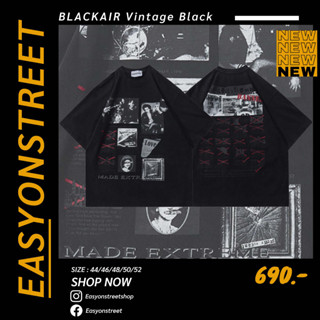 เสื้อฟอก Black air Oversize