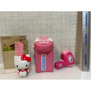 รวมของเล่น Hello kitty ของแท้ น่ารัก สภาพ95% เหมา3ชิ้นค่ะ