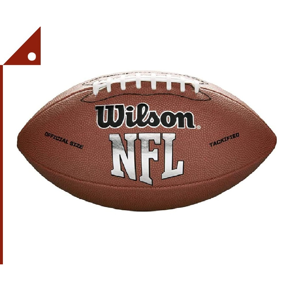 Wilson : WLSWTF1795* ลูกอเมริกันฟุตบอล NFL Super Grip Official Football