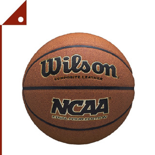 Wilson : WLSWTB1233* ลูกบาสเกตบอล NCAA Final Four Edition Basketball, Size 7