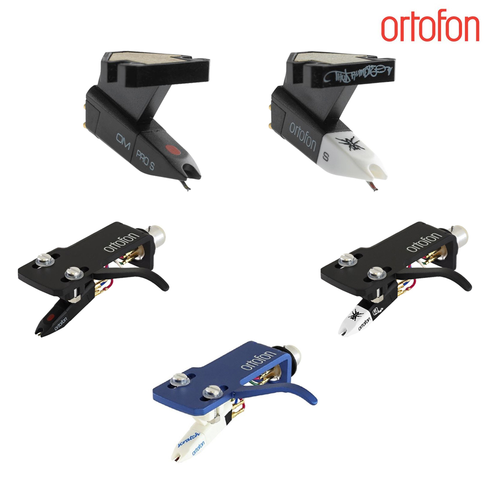 Ortofon OM Pro S Cartridge ชุดหัวเข็ม สำหรับ เครื่องเล่นแผ่นเสียง เทิร์นเทเบิ้ล Turntable งาน DJ ดีเจ Scratch แผ่นเสียง