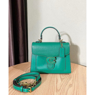 Coach  2 way handbag - shoulder bag  หนังแท้ทั้งใบ สภาพดีมาก 9.7/10