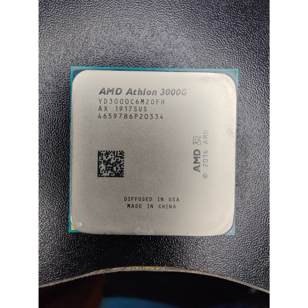 CPU AMD AM4 ATHLON 3000G 3.5GHZ 2Core 4thread / ATHLON 200GE มือสองภาพดี