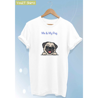 เสื้อยืดลายสุนัข ปั๊ก Pug Dog Tshirt