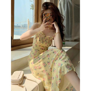 ♡มีสินค้า♡เดรสลายดอกน่ารักๆ🧺✿