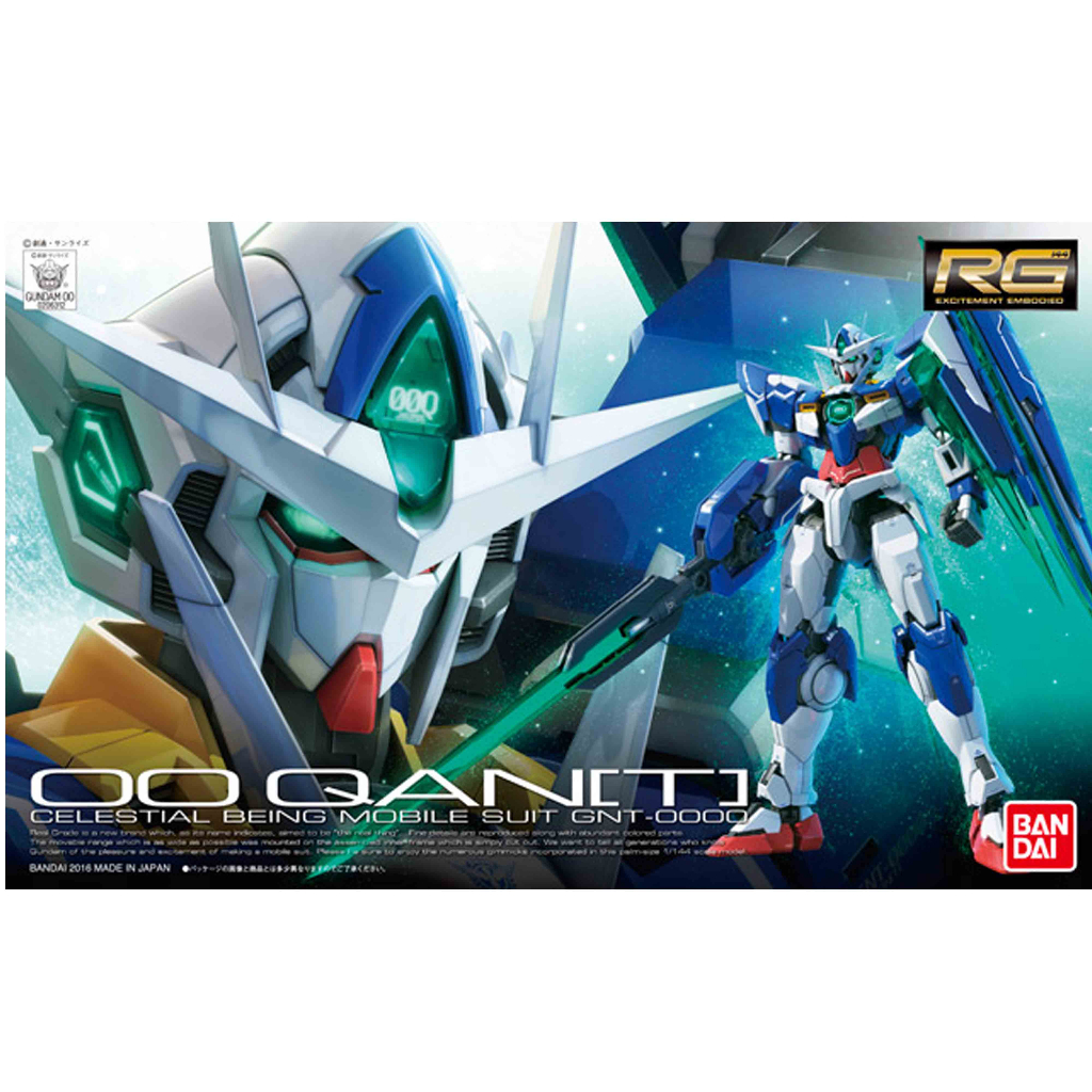 Bandai กันพลา กันดั้ม RG 1/144 OO QAN[T] พร้อมส่ง งานแท้