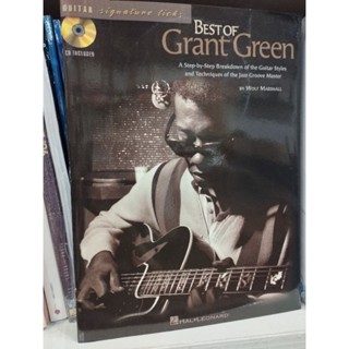 GUITAR SIGNATURE LICKS - BEST OF GRANT GREEN W/CD (HAL)073999957471