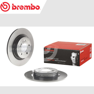 BREMBO จานเบรคหลัง PORSCHE CAYENNE 9PA, 92A (3.0S Hyb 3.6 3.6S GTS 4.8S GTS 4.8T 3.0 Diesel) (HC) 02-17 / 09 C884 11