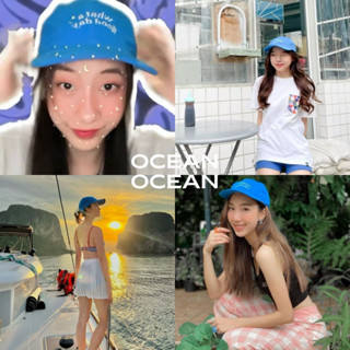 ใส่โค้ด 491X3 ลดทันที 20.-🔥 หมวกแก๊ป what a good day in OCEAN🌊 by asissy.club