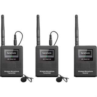 Saramonic SR-WM2100 2-Person Camera-Mount Digital Wireless Omni Lavalier Microphone