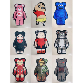 พรมเช็ดเท้าหมี🧸Bearbrick  มีกันลื่นด้านหลัง