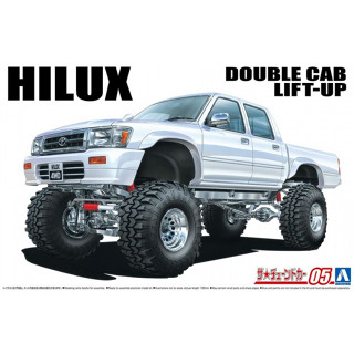 Aoshima 1/24 TOYOTA LN107 HILUX PICKUP DOUBLE CAB LIFT UP