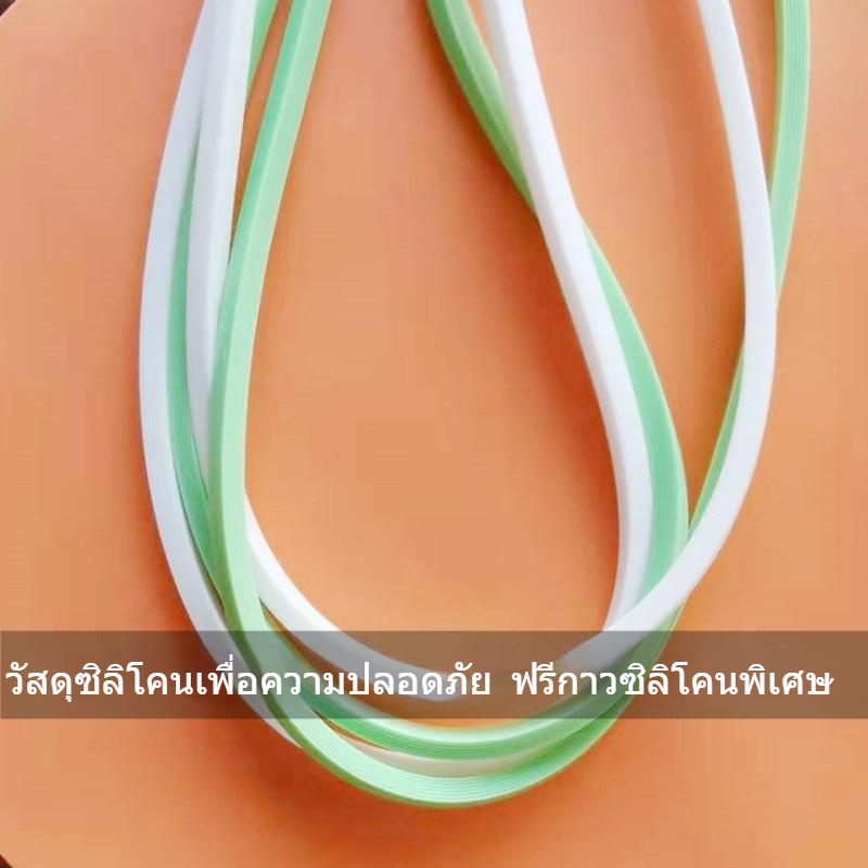 ฝากล่องอาหารกลางวัน ซิลิโคน แบบบาง เกรดอาหาร พร้อมแหวนยางซีล รักษาความสด