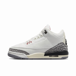 ของแท้ 100% Jordan Air Jordan 3 Retro“White Cement Reimagined”