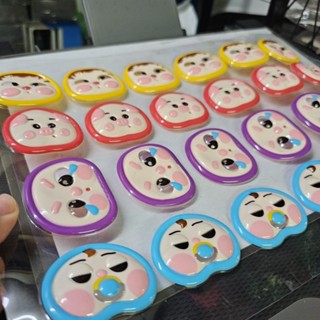 แผ่นลอกลายช็อกโกแล็ต การ์ตูน น่ารัก เกาหลีมาใหม่ 1แผ่น