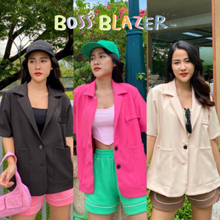 (พร้อมส่ง)MINIGIRL | Boss blazer