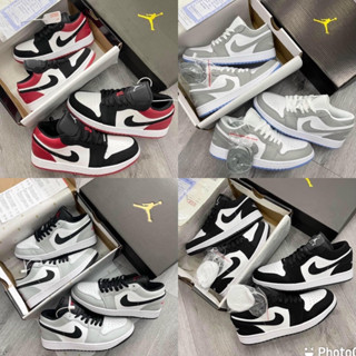 ❄พร้อมส่ง❄ NEW JORDAN 1 LOW BRED TOE มี5สี Sz.36-45 (อุปกรณ์ครบกล่อง) สินค้ามีพร้อมส่งถ่ายจากสินค้าจริง100%✔️