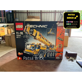 Lego 42009 Mobile Crane MK II (Retired Set) (Hard To Find) กล่องบุบมุมจากการขนส่ง