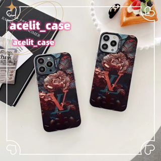 ❤️ส่งของขวัญ❤️ เคสไอโฟน 11 12 13 14 Pro Max แฟชั่น ระดับสูง สไตล์คู่รัก ความนิยม กราฟฟิตี Case for iPhone สไตล์วรรณศิลป์