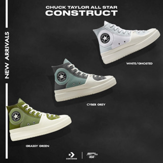 Converse Collection รองเท้าผ้าใบ รองเท้าแฟชั่น UX Chuck Taylor All Star Construct Retro Sport HI   A03471CU3GNXX / A03472CU3GYXX / A05042CU3WTGY (3800)