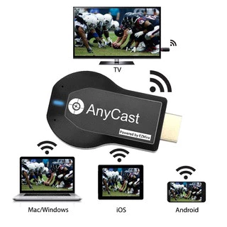 ของแท้ HDTV Anycast M9 plus Anycastปื hdmi wifi Display HD อุปกรณ์ร่วมหน้าจอไร้สาย ต่อมือถือไปทีวี รองรับ Android