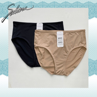 Sabina กางเกงชั้นใน เบสิค ทรงครึ่งตัว รุ่น Habpy Panty รหัส HUZH1013CD สีเนื้อเข้ม HUZH1013CD สีดำ