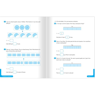 Taladboran(ป1-ป6) แบบเรียนนำเข้า Go Get Maths Workbook (รูปแบบสอนของสิงคโปร์)