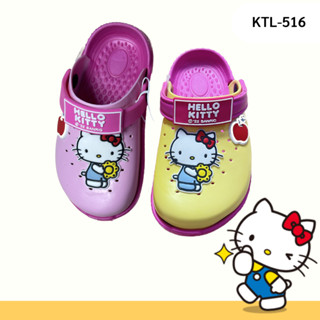 รองเท้าแตะหัวโต สำหรับเด็กโต Sanrio Hello Kitty ของแท้ ถูกลิขสิทธิ์ คิตตี้ (เบอร์ 30-35)