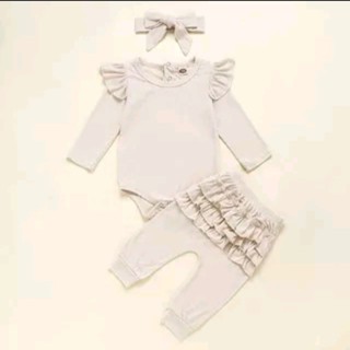 ชุดเช็ต+คาด sz.9-12m