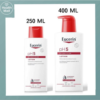 Eucerin  pH5 Lotion 250 ml ยูเซอริน พีเอช 5 โลชั่น ครีมบำรุงผิวกาย ซึมซาบเร็วช่วยเพิ่มและกักเก็บความชุ่มชื่น 250 มล