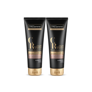 TRESEMME For Dark Colored Hair Shampoo เทรซาเม่ คัลเลอร์ เรเดียนซ์ แอนด์ รีแพร์ แชมพู 220ml. (แพคคู่)