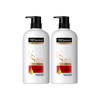 TRESEMME Conditioner Keratin Smooth เทรซาเม่ คอนดิชั่นเนอร์ เคราติน สมูท 425 ml.(แพคคู่)