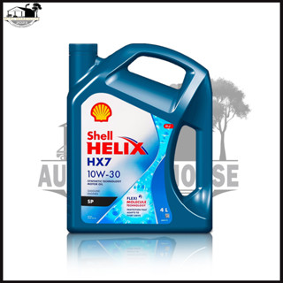 SHELL น้ำมันเครื่องกึ่งสังเคราะห์ Helix HX7 เบนซิน 10W-30 (4 ลิตร)