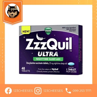 พร้อมส่ง หมดอายุ 09/2025 Vicks Zzzquil Ultra จากอเมริกา