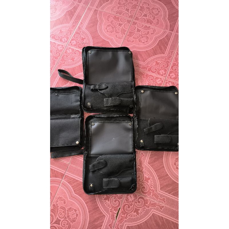 กระเป๋าปืน+แม็กกาซีนหนังPU 4รุ่น9-11.นิ้ว-Glock19-92FS-P365