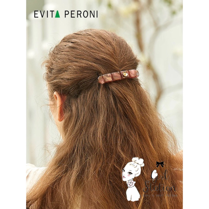 EVITA PERONI ของแท้พร้อมส่ง Gemma Hair Clip