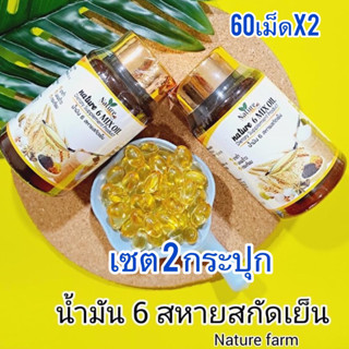 (2กระปุก) แบรนด์แท้ 💯 น้ำมัน 6 สหาย น้ำมันสกัดเย็น 6 Mix Oil งาดำ รำข้าว มะพร้าว งาขี้ม้อน ดาวอินคา