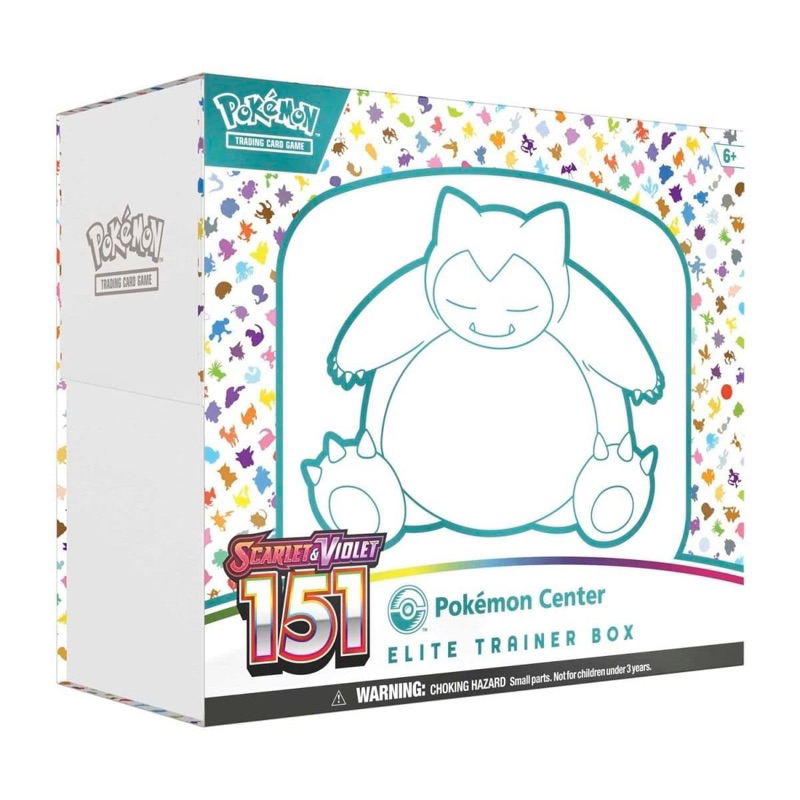 POKEMON CENTER EXCLUSIVE ELITE TRAINER BOX 151