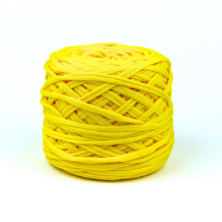 ไหมพรม ผ้ายืด Vintage T-Shirt Yarn สีพื้น 20mm