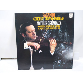 1LP Vinyl Records แผ่นเสียงไวนิล  PAGANINI CONCERTI PER VIOLINO N.1&amp;4   (J22B113)