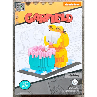 ตัวต่อนาโน Size Jumbo - Balody 18450 Garfield Pen Holder 1783pcs