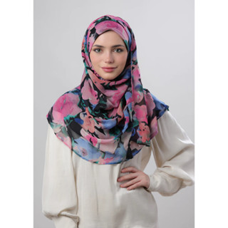 ฮิญาบ BOKITTA รุ่น Chic - EDEN GARDEN (สวนสวรรค์อีเดน) -  Instant hijab