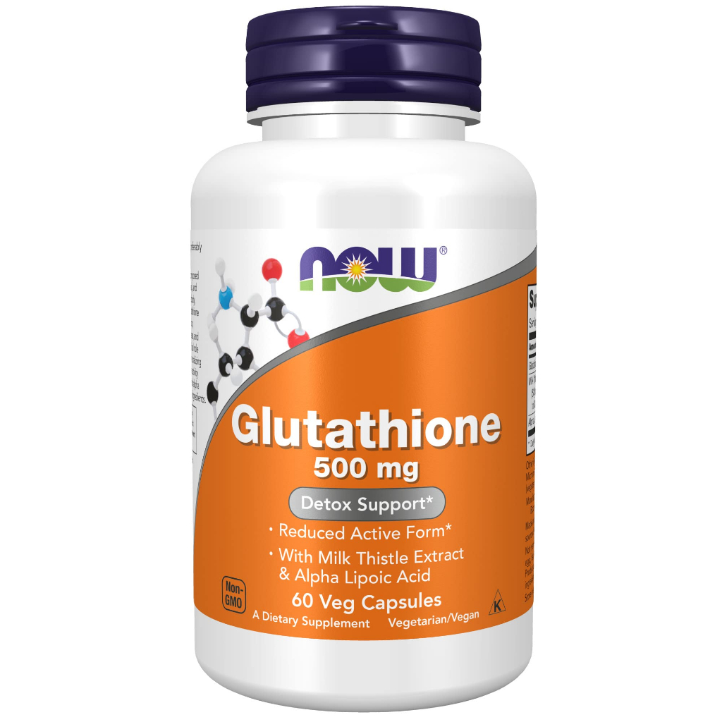 กลูตาไธโอน NOW Foods, Glutathione, 500 mg