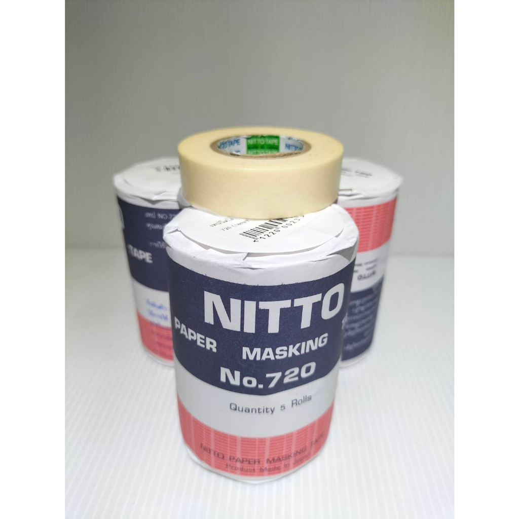 กระดาษกาวนิตโต้ NITTO TAPE NO.720 ขูดเลขตัวถังรถ