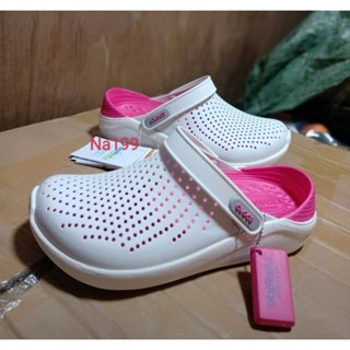 Crocs Lite Ride Clog รองเท้าแตะ แบบลำลอง มาใหม่สุดฮิต ใส่ได้ทุกเพศ มีส่วนลดราคา